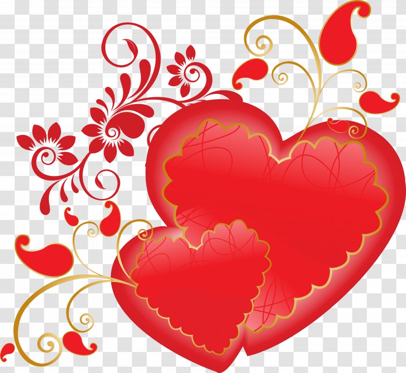 Heart Valentine's Day Clip Art Transparent PNG