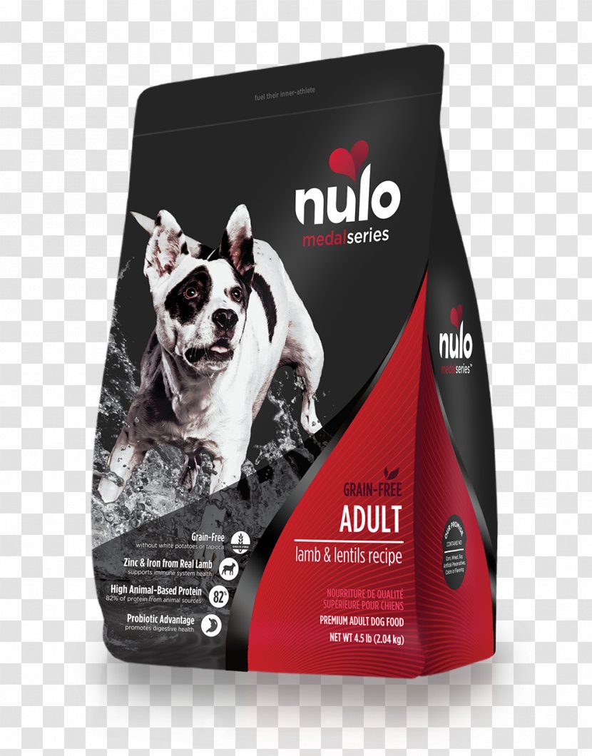 Nulo MedalSeries Adult Dog Food Grain Free Cat Recipe - Lamb Meal Transparent PNG