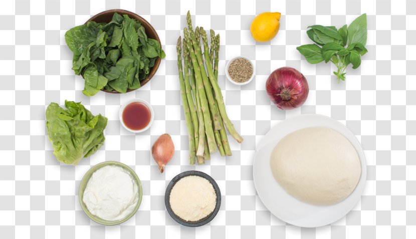 Leaf Vegetable Vegetarian Cuisine Diet Food Recipe - Vegetarianism - Pizza Ingredients Transparent PNG