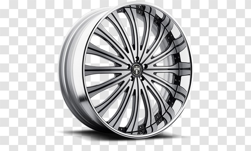 Alloy Wheel Rim Spoke Bicycle Wheels Tire - Car Transparent PNG