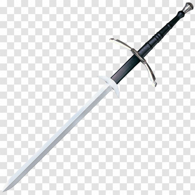 Classification Of Swords Cold Steel Longsword Knife - Scabbard - Sword Transparent PNG