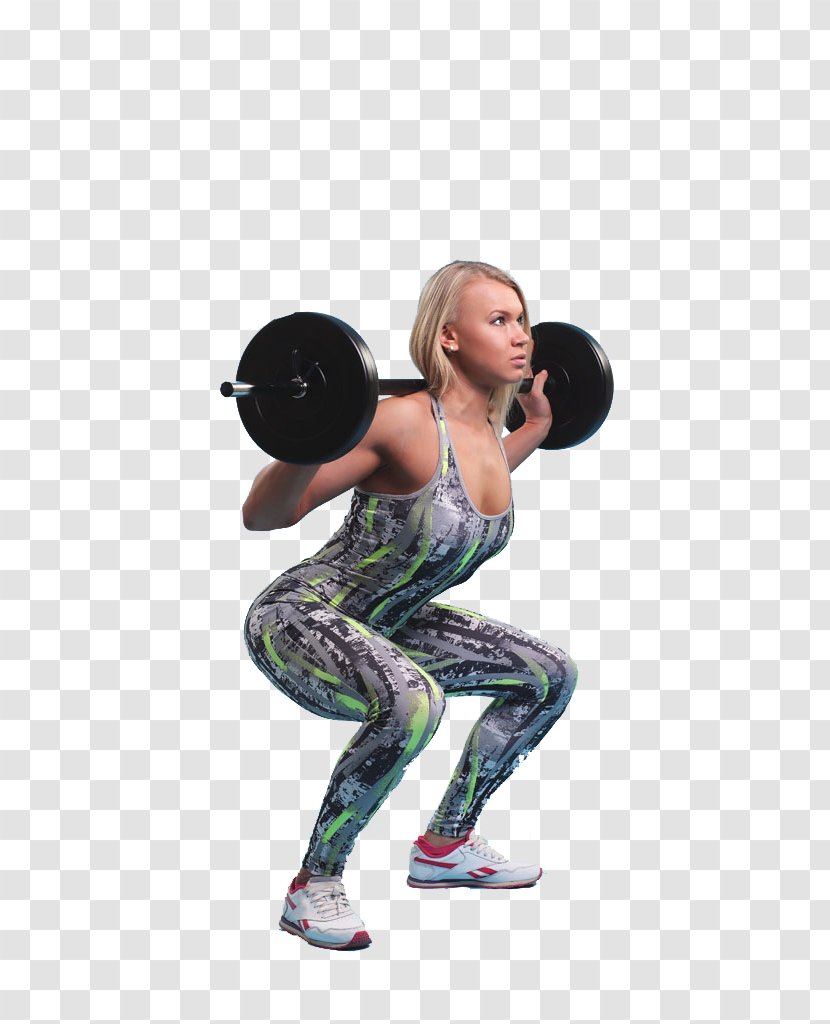 Physical Fitness Kettlebell Bodybuilding Centre - Flower - Woman Transparent PNG