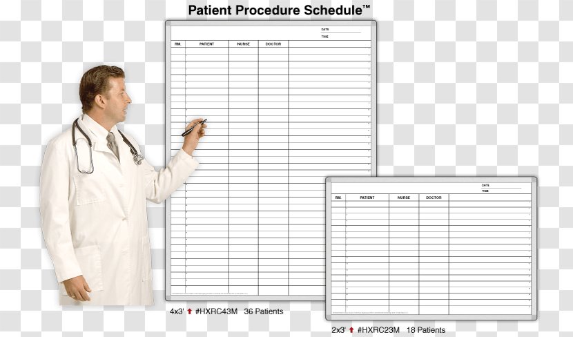 Paper Product Design Line - Hospital Boards Transparent PNG