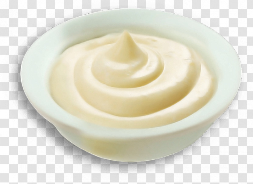 Cream Cheese Aioli Buttercream Crème Fraîche Sour Cream Transparent PNG