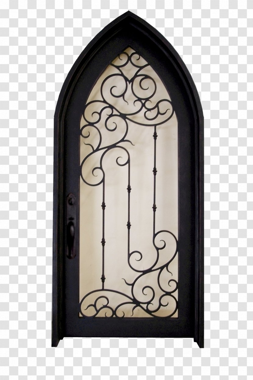 MASTER IRON COMPANY Steel Entry Door Window Arch - All Rights Reserved Transparent PNG