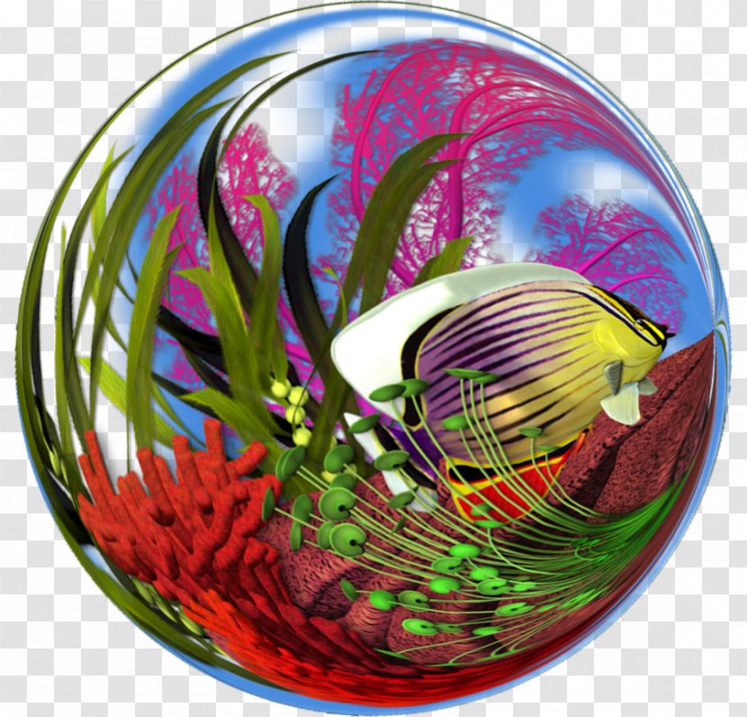 Easter Egg Christmas Ornament Sphere Magenta - Fish Ball Transparent PNG