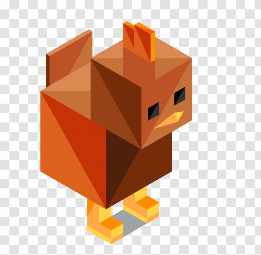 Alien Icon - Dribbble - Origami Chick Transparent PNG