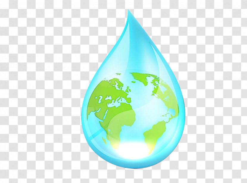 Blue Drop Water Turquoise Logo Transparent PNG
