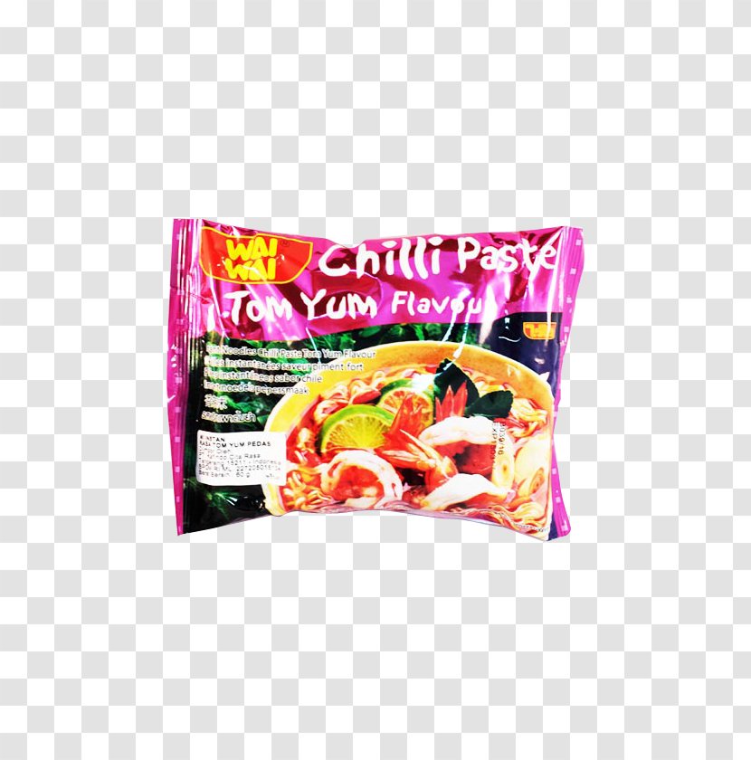 Tom Yum Instant Noodle Vegetarian Cuisine Chili Pepper - Shrimp Transparent PNG