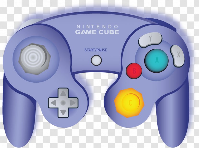 GameCube Controller Game Controllers Video Consoles XBox Accessory - Home Console - Gamecube Transparent PNG