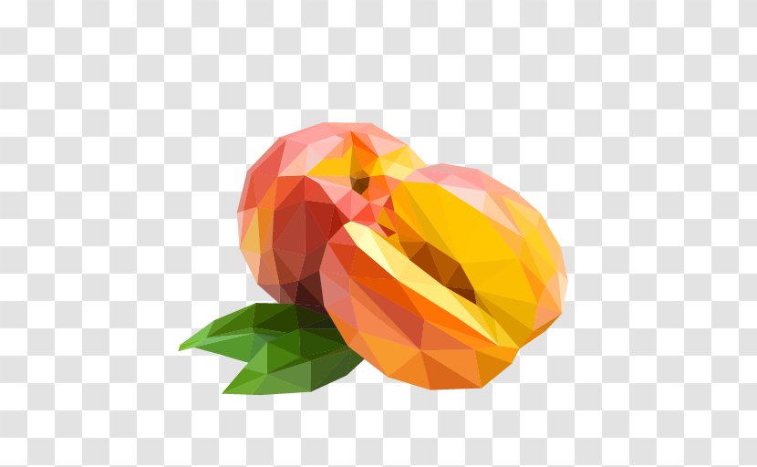 Low Poly Fruit Polygon - 3d Modeling Transparent PNG