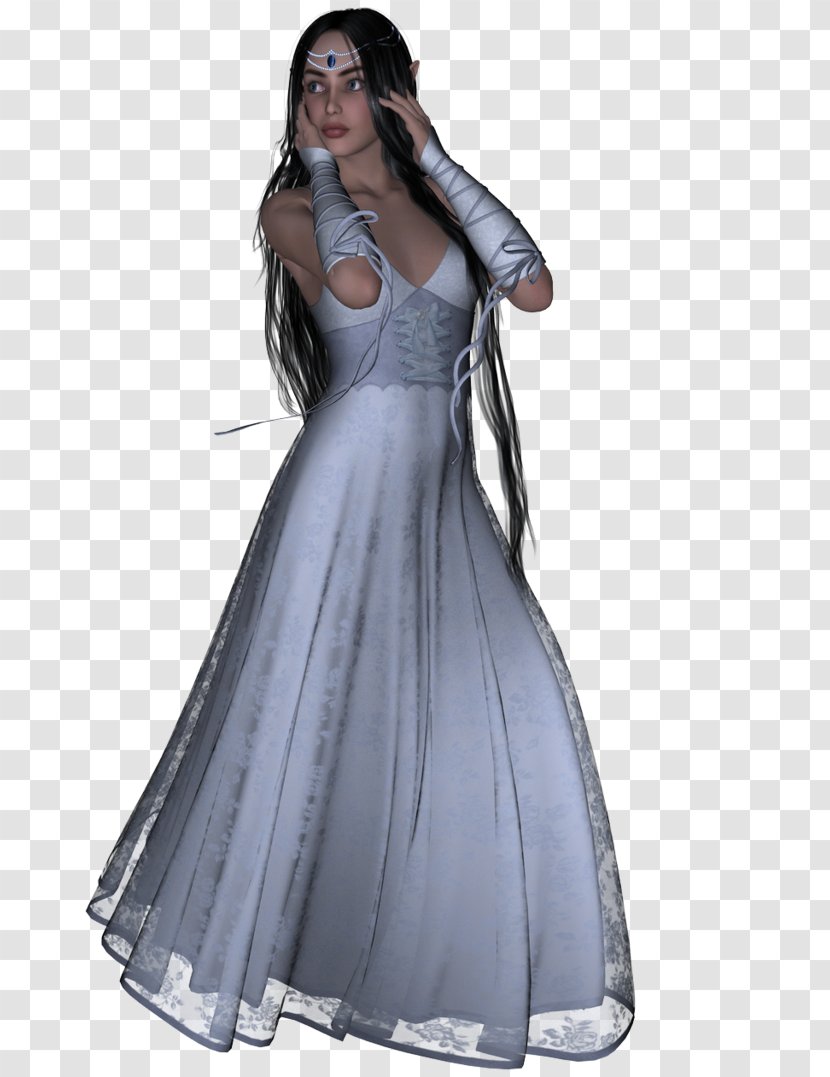 DeviantArt Dress Fairy Gown - Silhouette - Tủ Transparent PNG