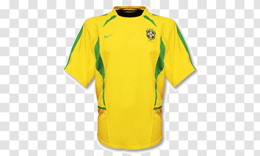 Brazil National Football Team 2014 FIFA World Cup T-shirt Jersey Clothing - Yellow - Retro Jerseys Transparent PNG