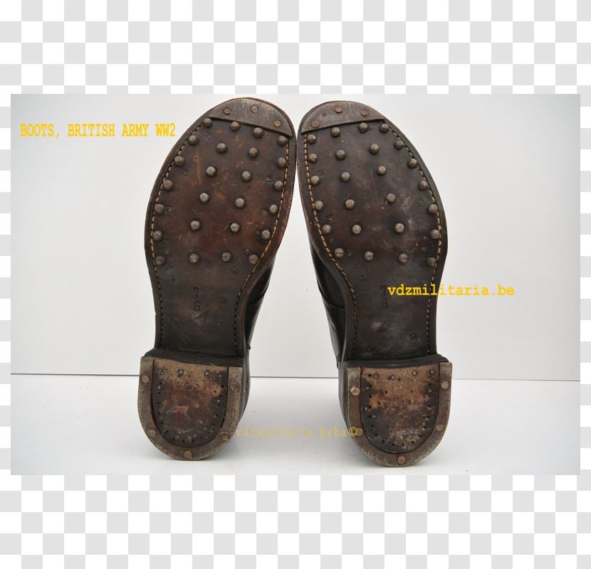 Second World War Combat Boot Shoe Brodequin - Army Boots Transparent PNG