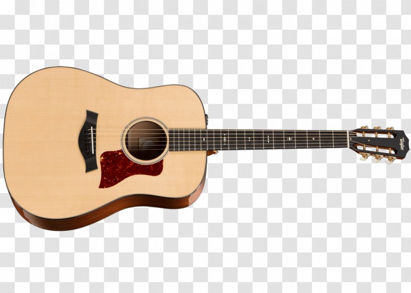 Acoustic Guitar Taylor Guitars Acoustic-electric - Silhouette - Case Transparent PNG