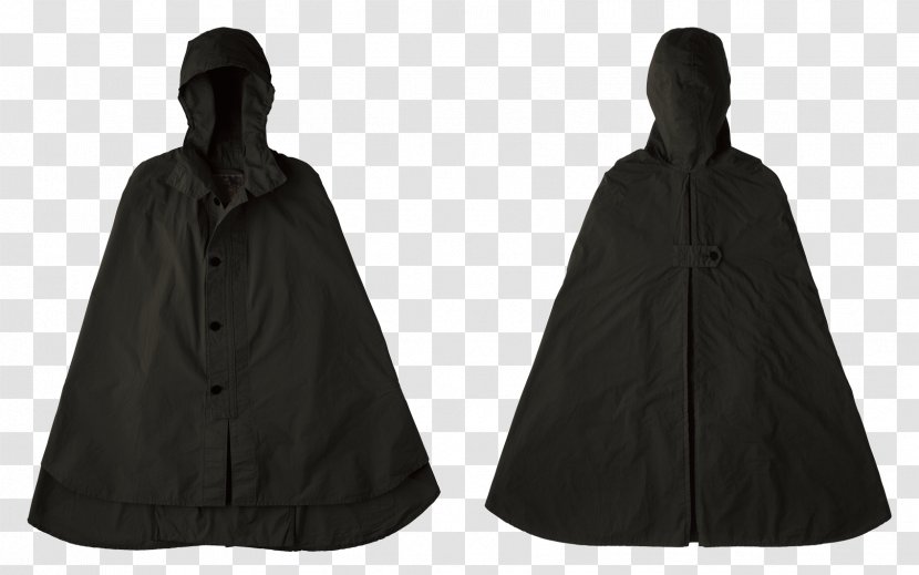 Cape Rain Poncho Cloak Raincoat - Mantle Transparent PNG