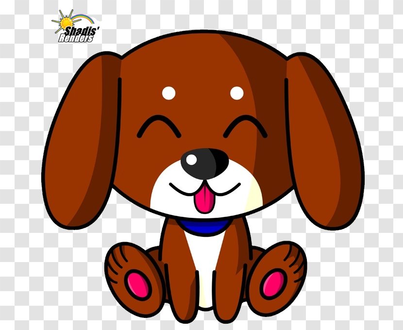 Puppy Dog Breed Kavaii Clip Art - Silhouette Transparent PNG