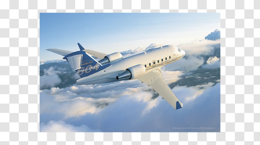 Bombardier Challenger 600 Series Aircraft CL-604 Business Jet - Narrow Body Transparent PNG