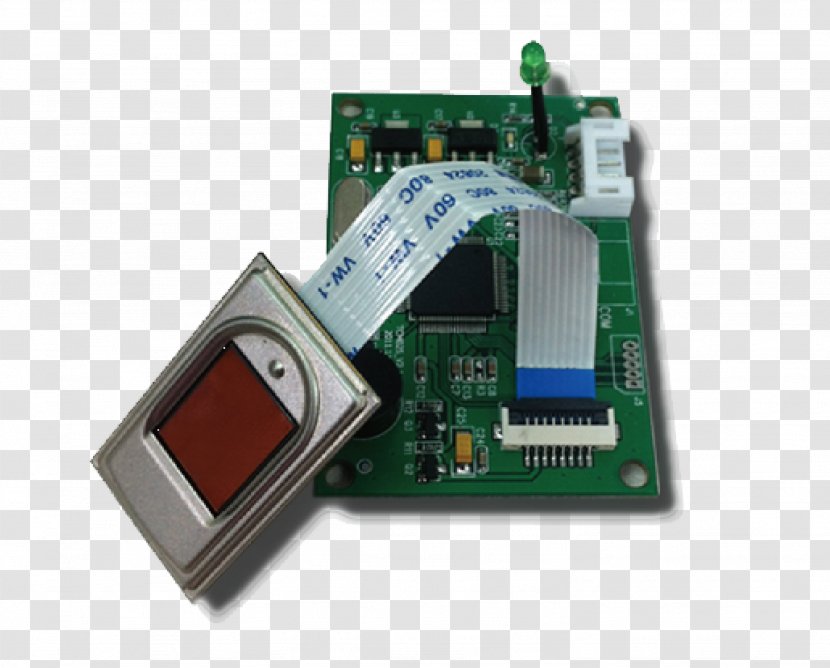 Microcontroller Fingerprint Biometrics Computer Hardware Fingerabdruckscanner - Programmer - Netherlands Id Card Transparent PNG