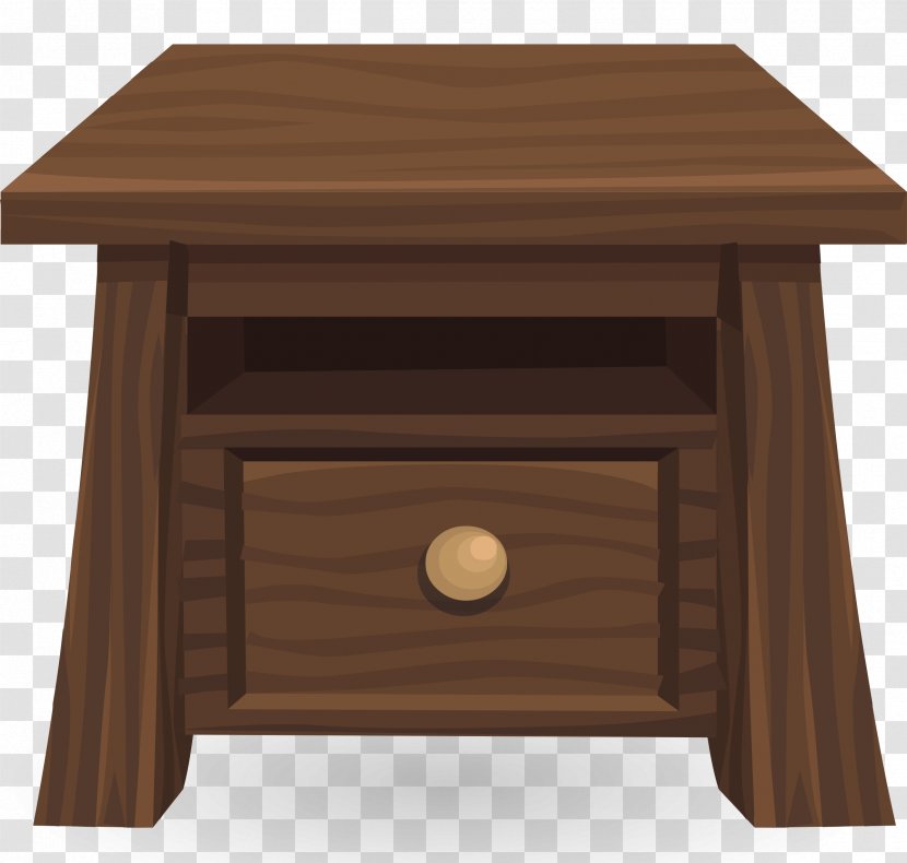 Bedside Tables Furniture Clip Art - Coffee Table Transparent PNG