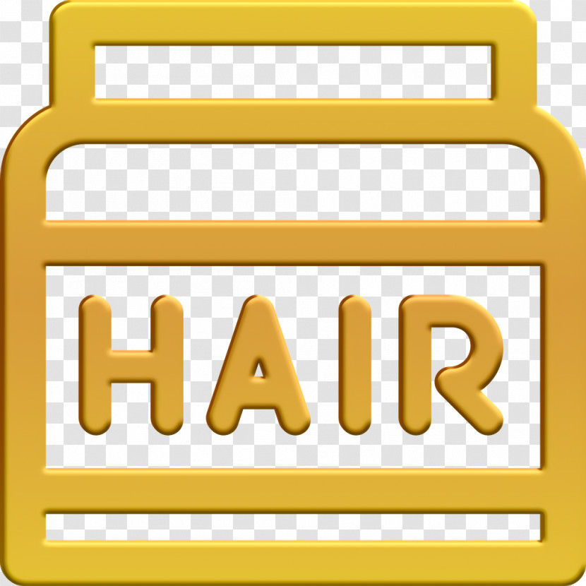 Linear Hairdressing Salon Elements Icon Beauty Icon Hair Icon Transparent PNG
