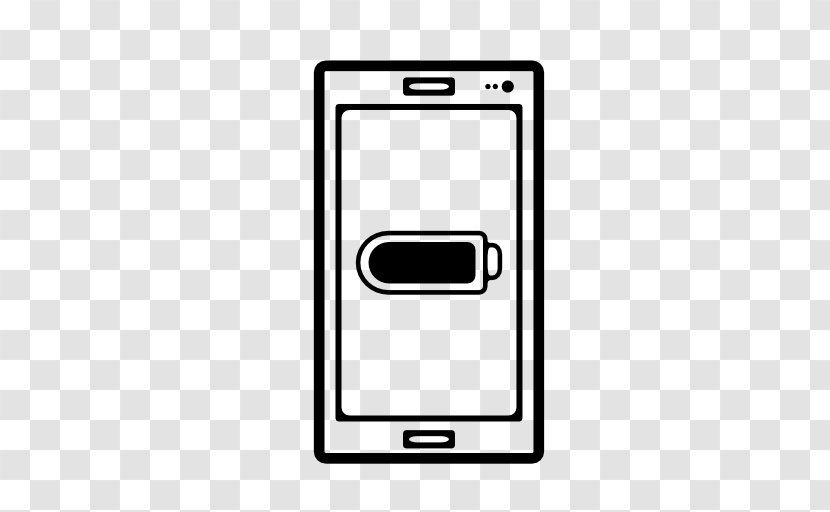 IPhone Symbol Telephone - Font Awesome - Phone Charging Icon Transparent PNG
