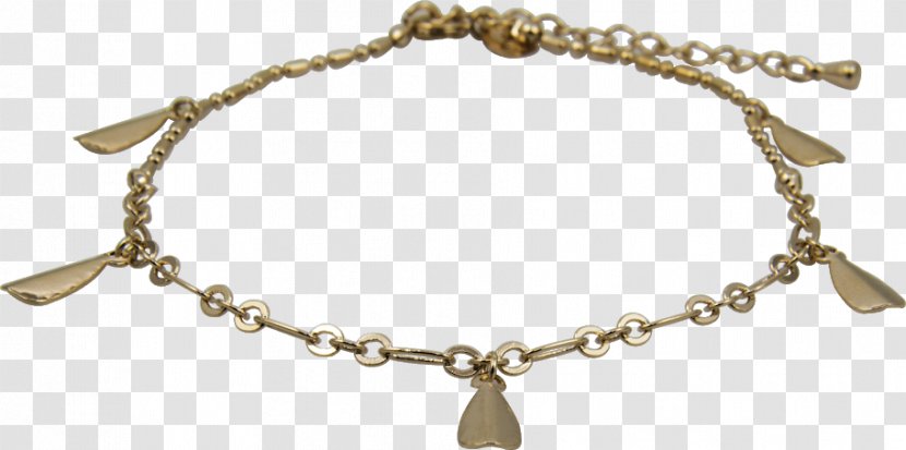 Necklace Gold Jewellery Czerwone Złoto Bracelet - Ankle Bracelets Transparent PNG
