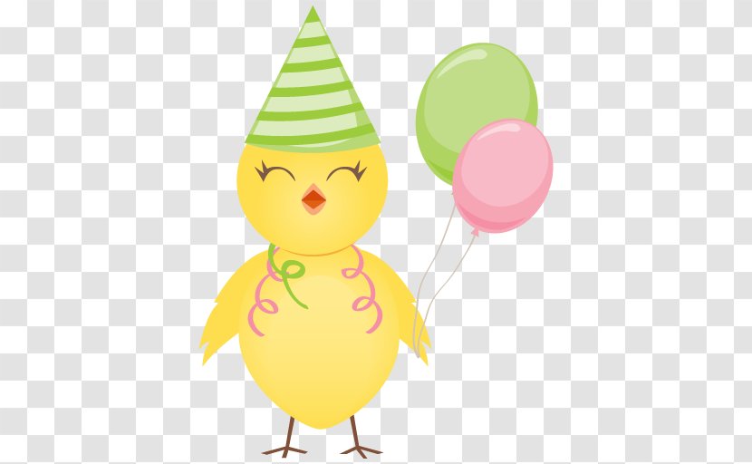 Chicken Chick Balloon Icon - Beak - Cute Transparent PNG