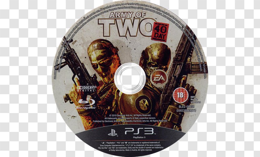 Army Of Two: The 40th Day PlayStation 3 Medal Honor: Airborne - Pro Evolution Soccer 2008 Transparent PNG