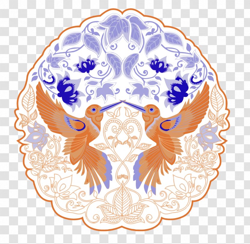 China Illustration - Visual Arts - Vector Chinese Wind Pattern Transparent PNG