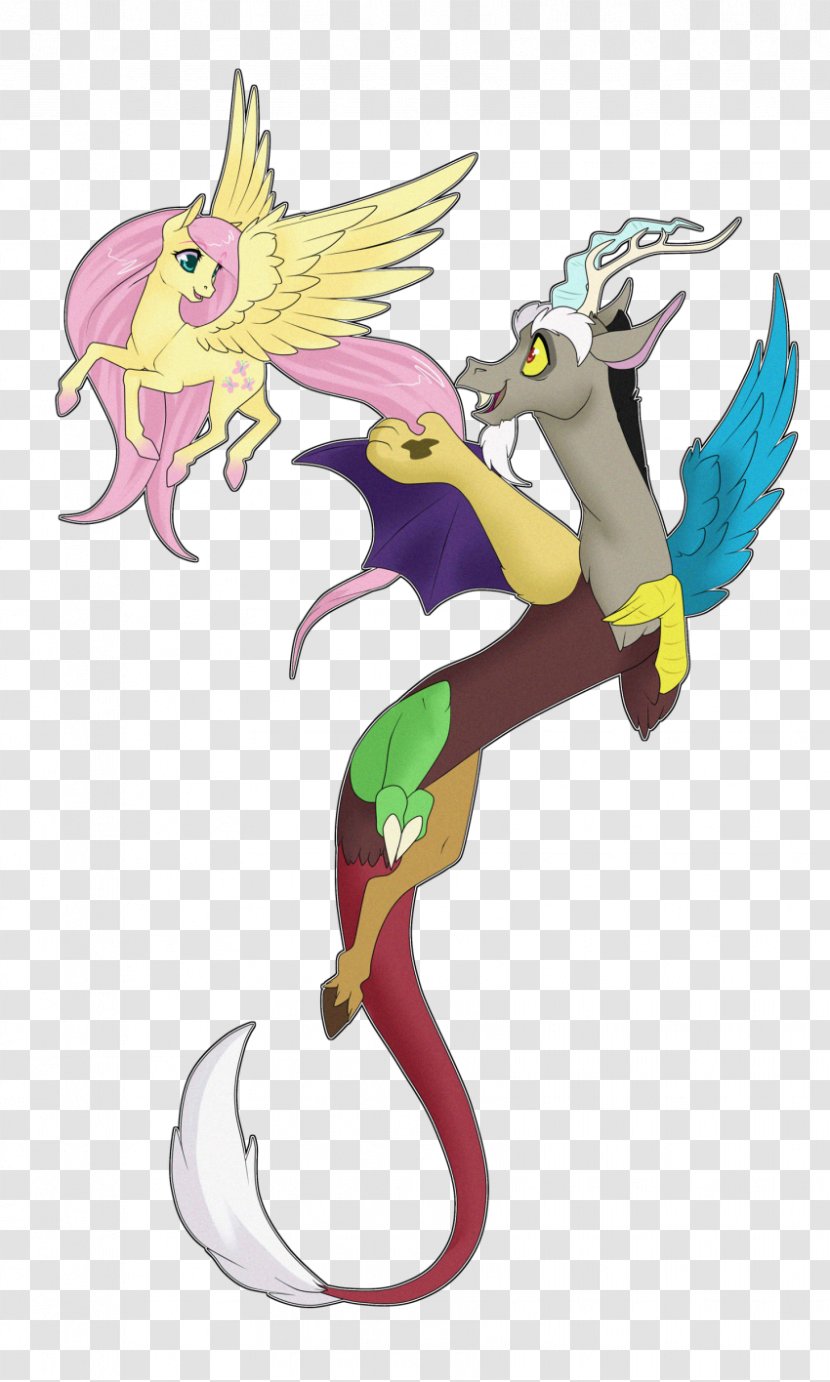 DeviantArt Illustration Pony Cartoon - Fictional Character - Discord Pink Transparent PNG