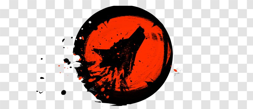 Circle Font - Red - Werewolves Kill Games Transparent PNG