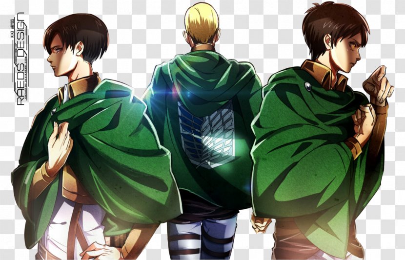 Eren Yeager A.O.T.: Wings Of Freedom Erwin Smith Attack On Titan Levi - Cartoon - Shingeki No Kyojin Transparent PNG