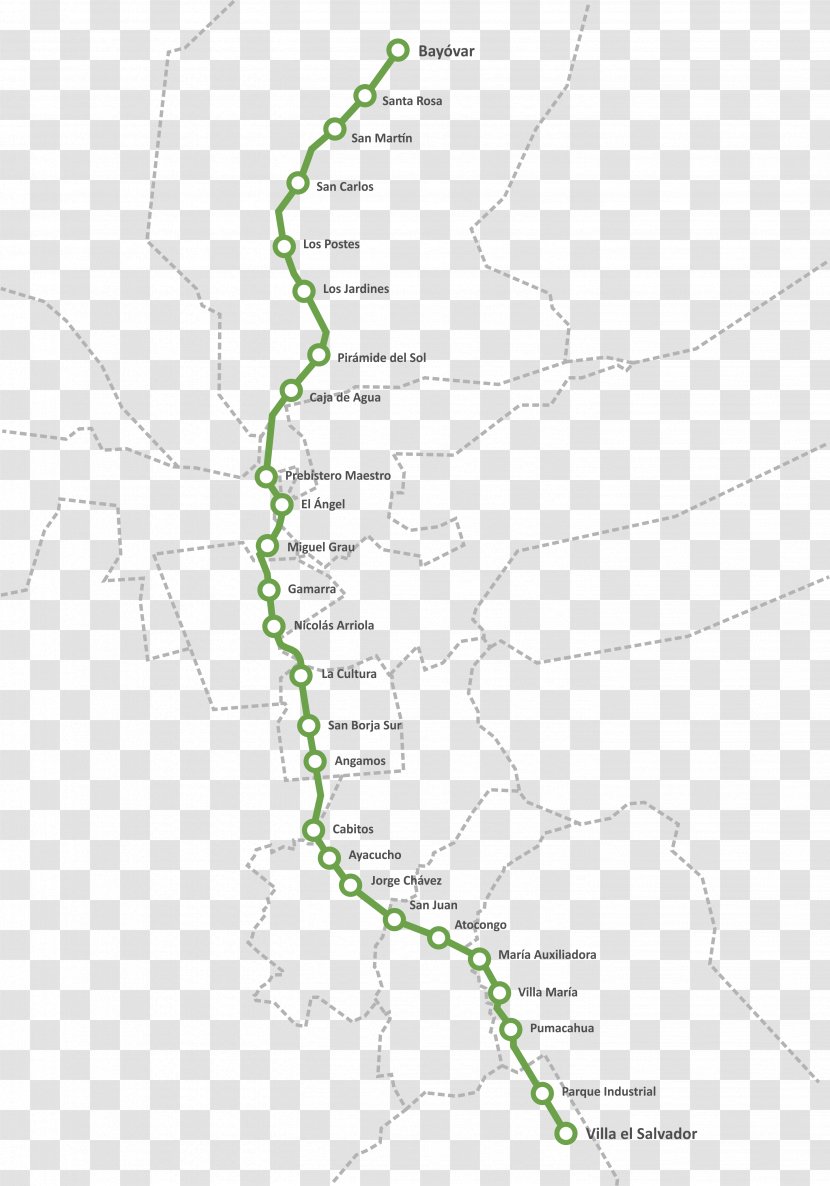 Lima Metro Line 1 District Rapid Transit Wikipedia Transparent PNG