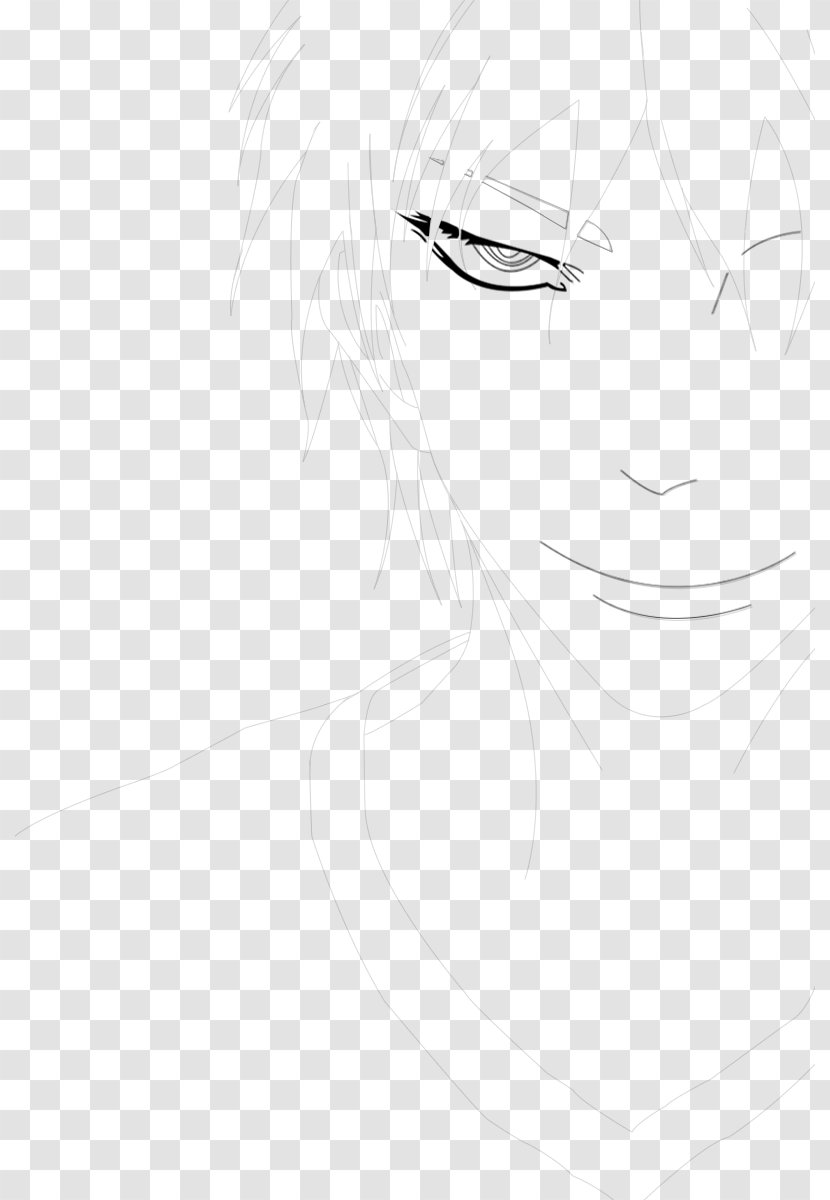 Eyebrow Hair White Forehead - Silhouette - Eye Transparent PNG