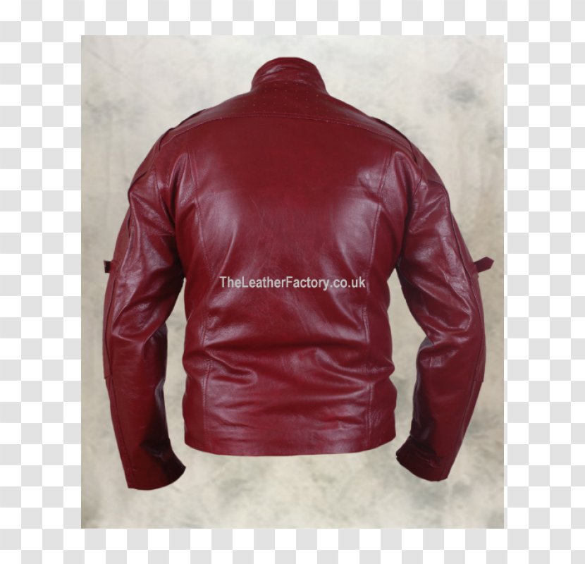 Star-Lord Leather Jacket Zipper - Button - Chris Pratt Transparent PNG