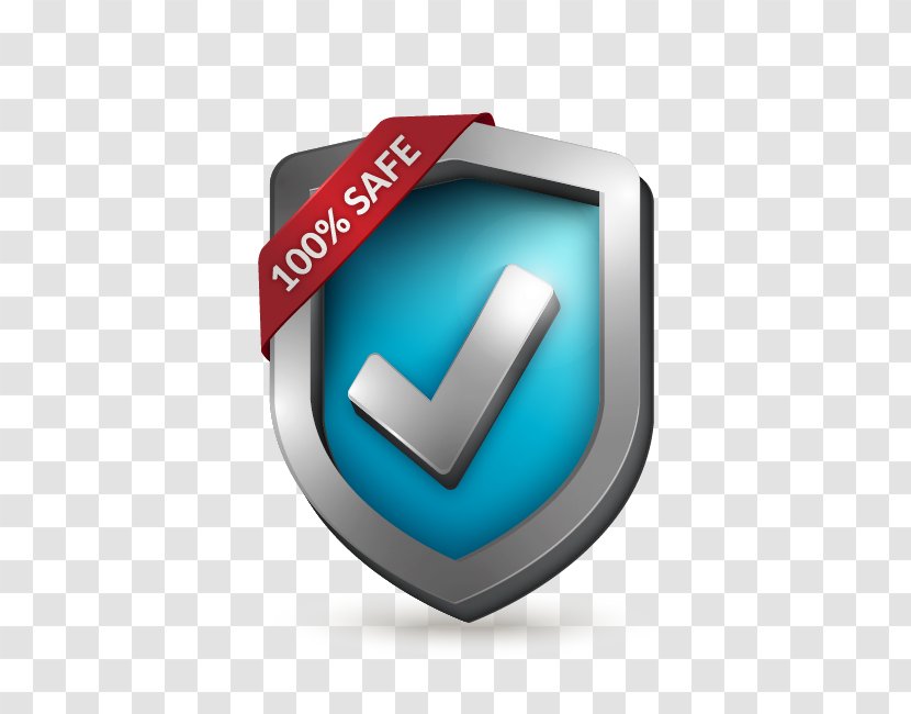 Download Icon - Emblem - Blue Shield Transparent PNG
