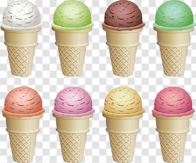 Ice Cream - Food - Dairy Transparent PNG