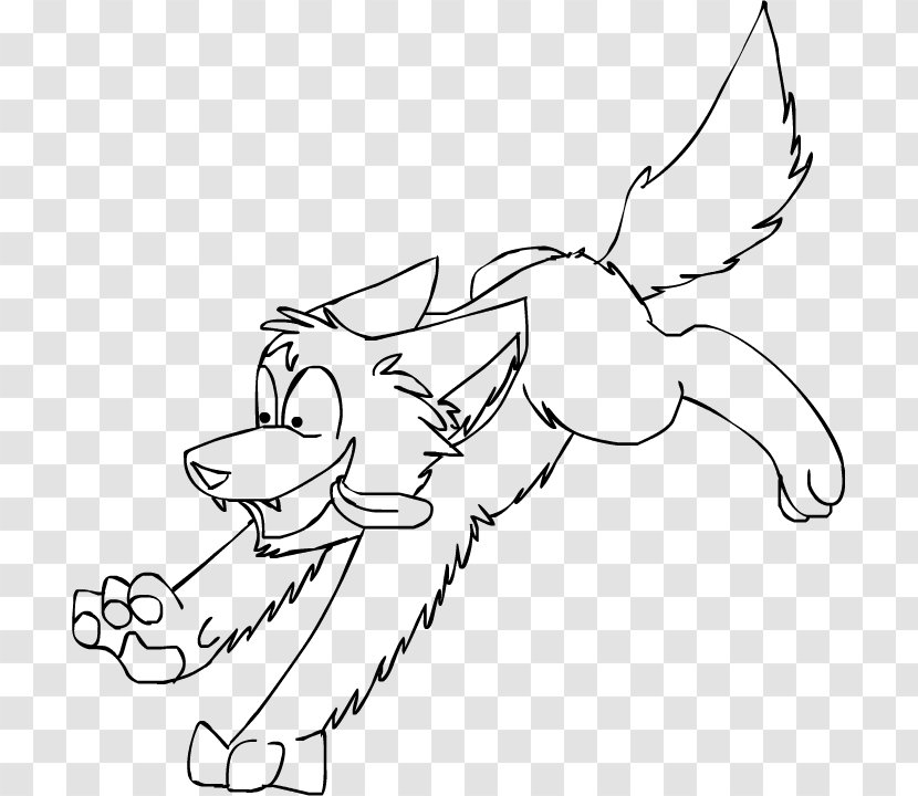 Art Dog Cat Fox Pet - Silhouette Transparent PNG