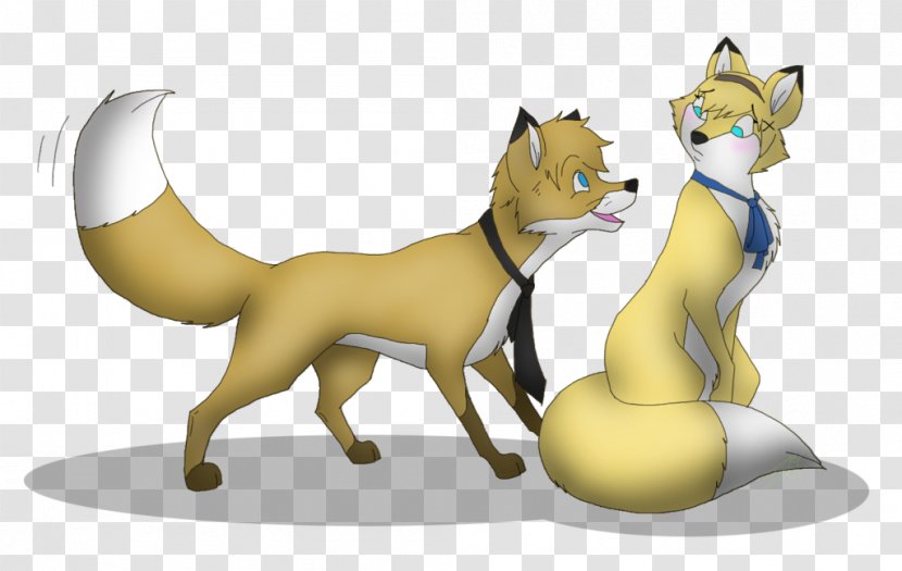Cat Puppy Dog Breed Tail - Like Mammal - The Fox And Hound Transparent PNG