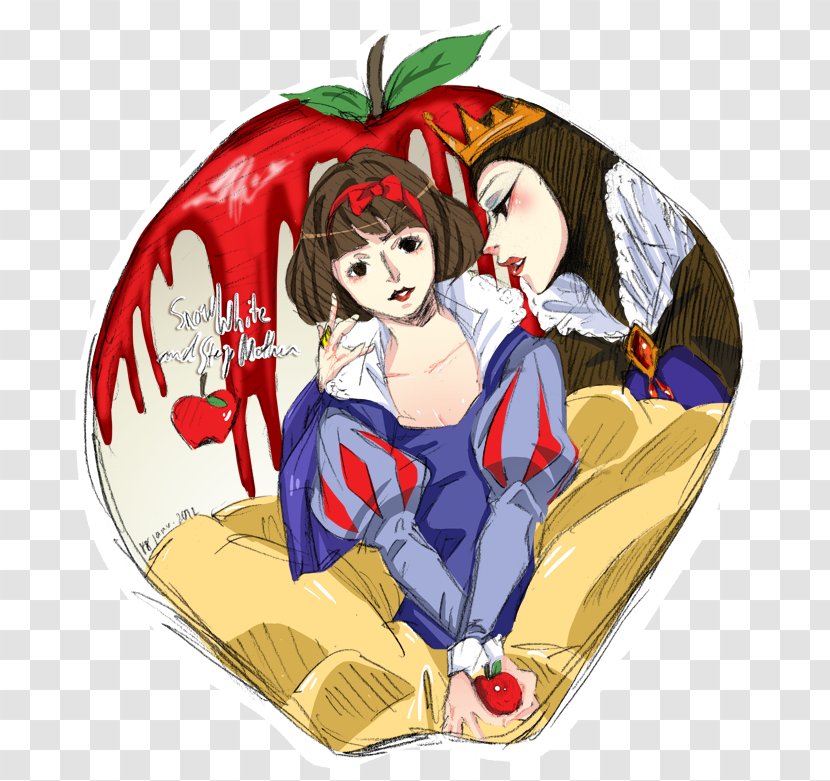 Fiction Cartoon Clothing Accessories Character - Silhouette - Snow White And Prince Transparent PNG