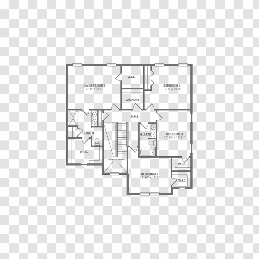 Paper Floor Plan Pattern - Number - Design Transparent PNG