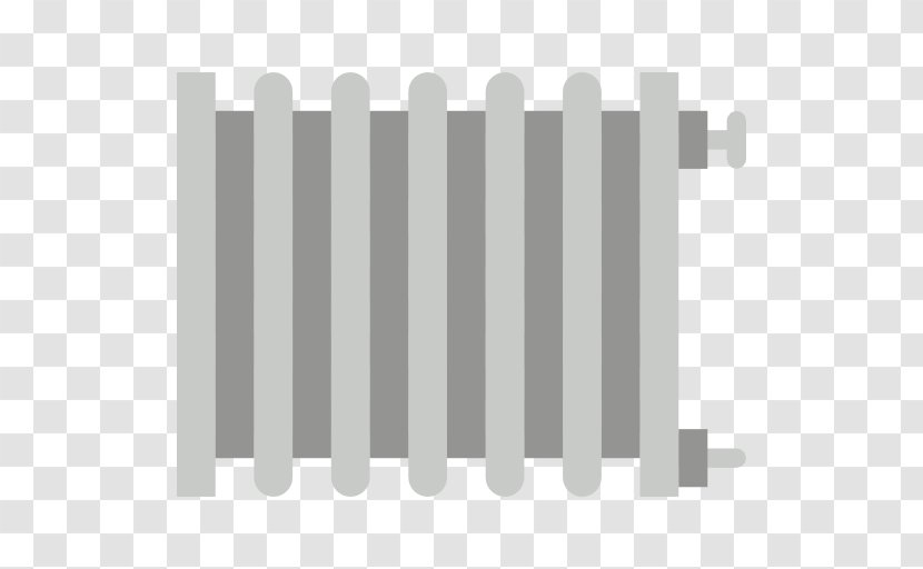 Radiator Heater Central Heating - Black And White Transparent PNG