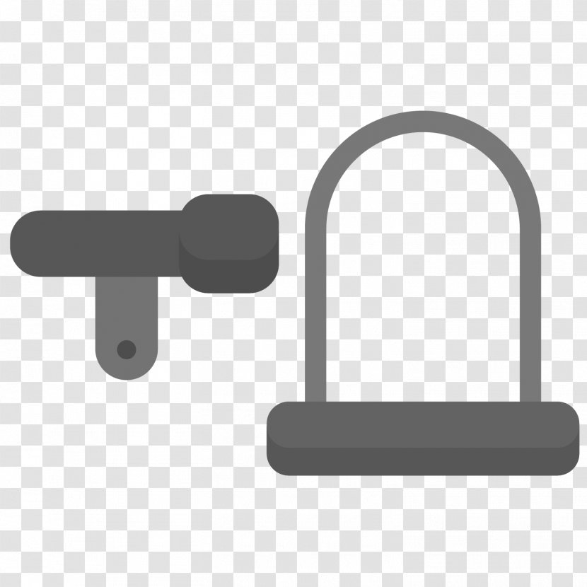 Bicycle Lock - Symbol - Vector Cartoon Bike Key Transparent PNG
