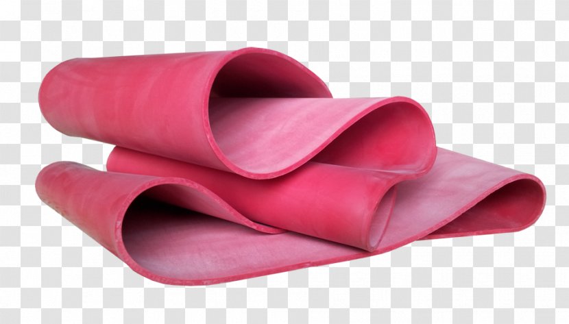 Yoga & Pilates Mats Material - Pink M - Rubber Products Transparent PNG
