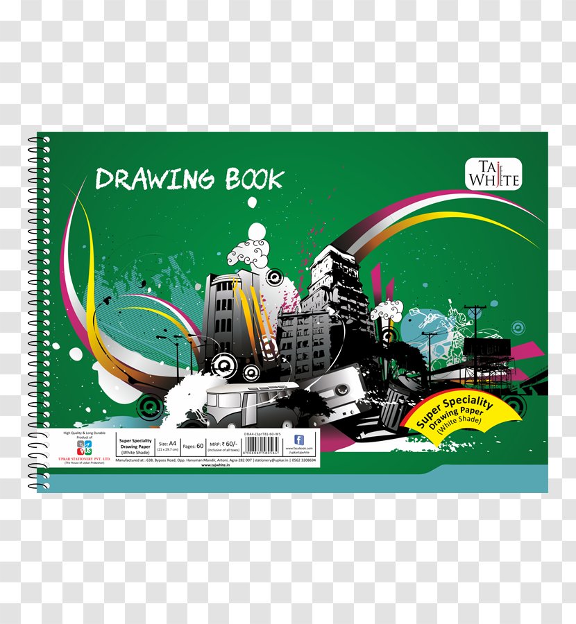 Activity Book Drawing Taj White Online - Toy - Spiral Wire Notebook Transparent PNG