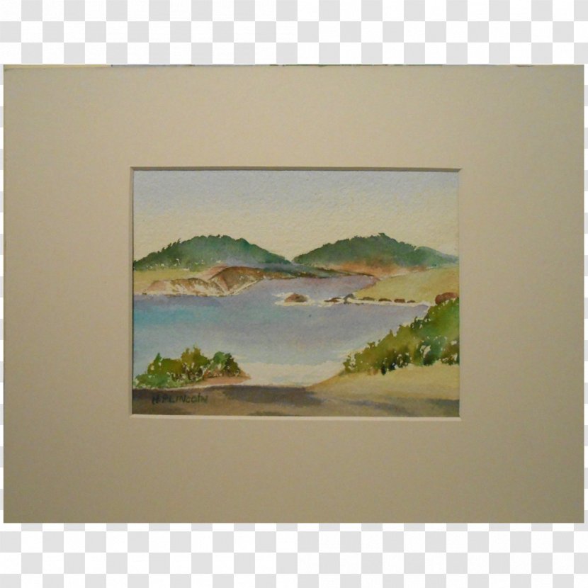 Watercolor Painting Landscape Picture Frames - Artwork Transparent PNG
