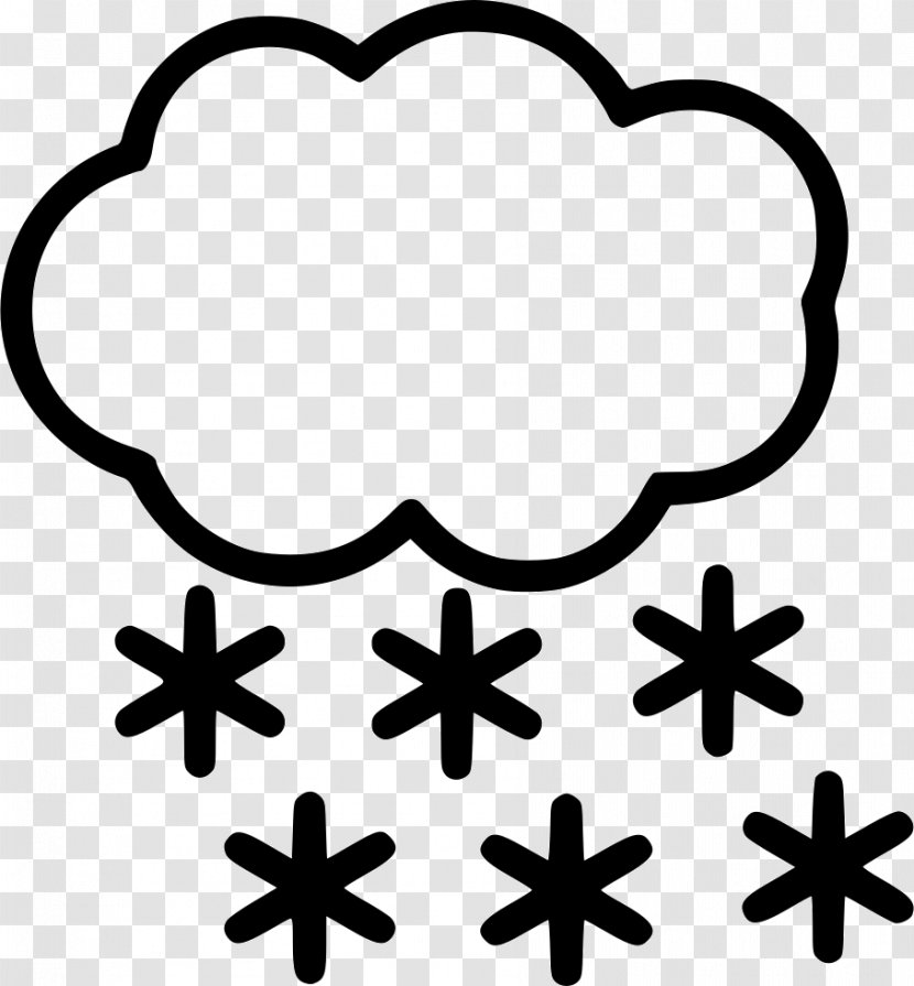 Vector Graphics Snowflake Cloud Illustration - Ice - Snow Transparent PNG