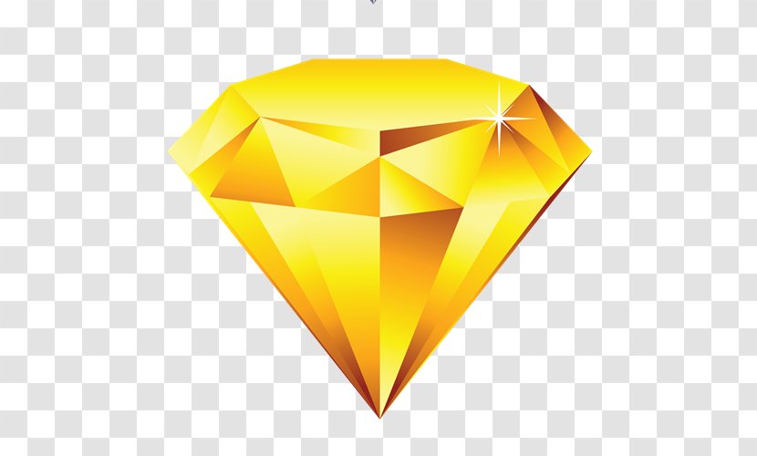Gemstone Diamond Jewellery - Orange Transparent PNG
