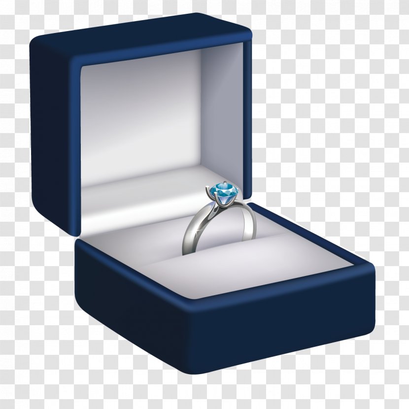 Engagement Ring Diamond - Shutterstock - Drilling And Box Transparent PNG
